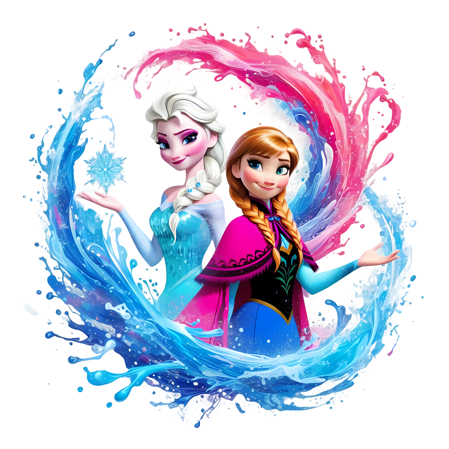 Kids - Frozen - Elsa & Anna - Images x6