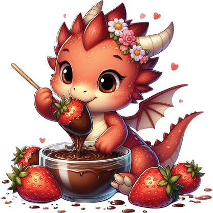 Kids - Baby Dragons with Sweet Treats - Images x28