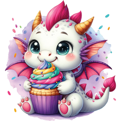 Kids - Baby Dragons with Sweet Treats - Images x28