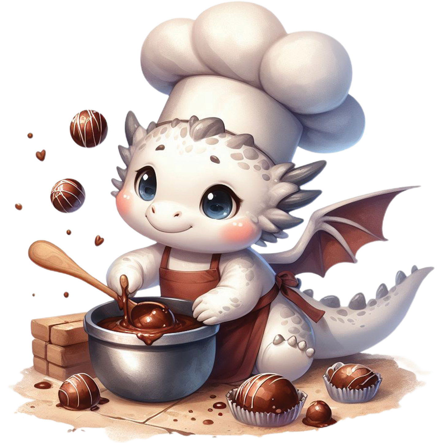 Kids - Baby Dragons with Sweet Treats - Images x28