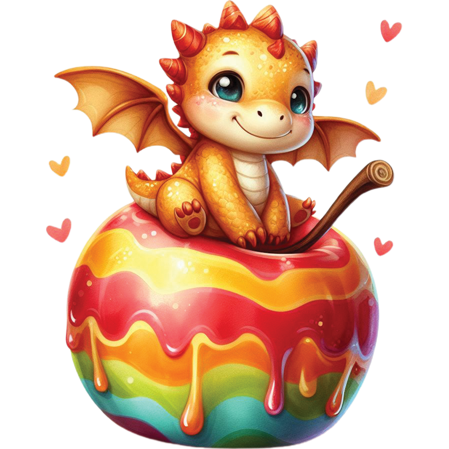 Kids - Baby Dragons with Sweet Treats - Images x28