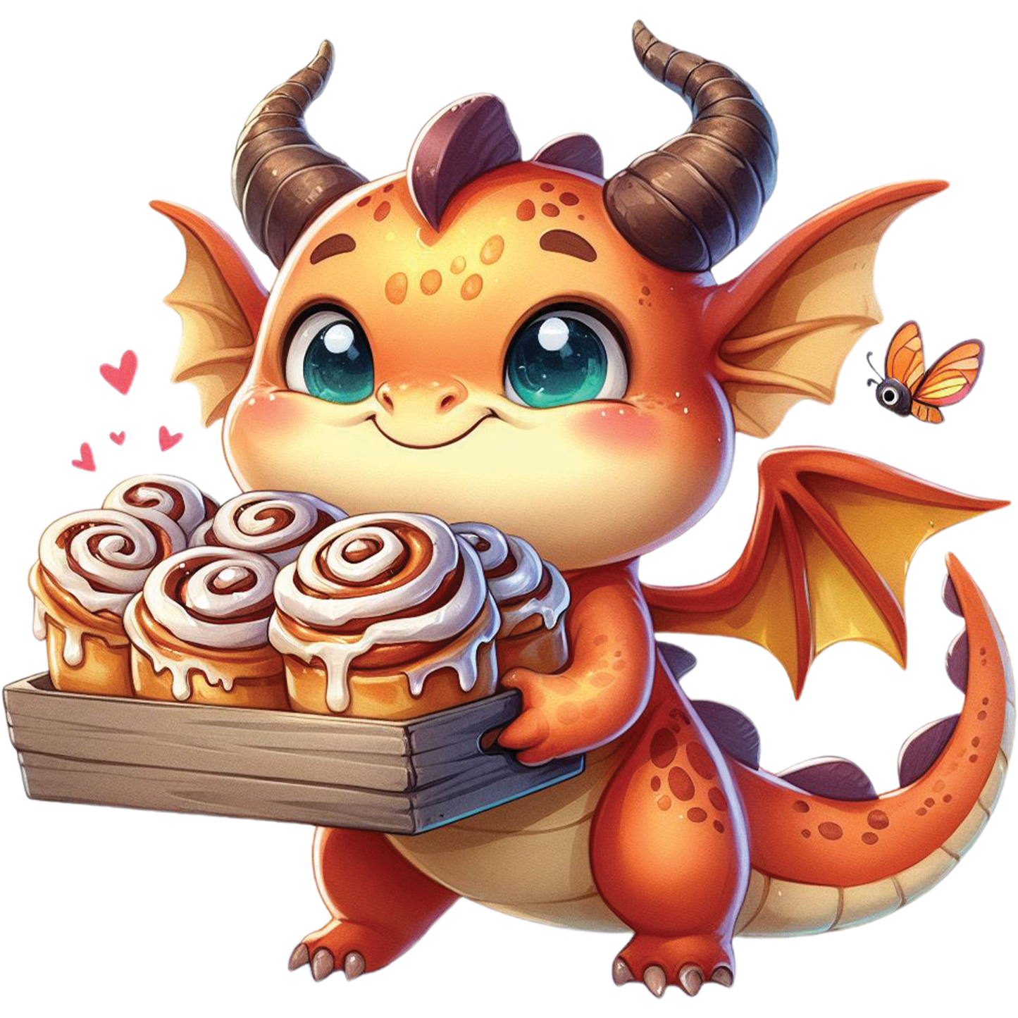 Kids - Baby Dragons with Sweet Treats - Images x28