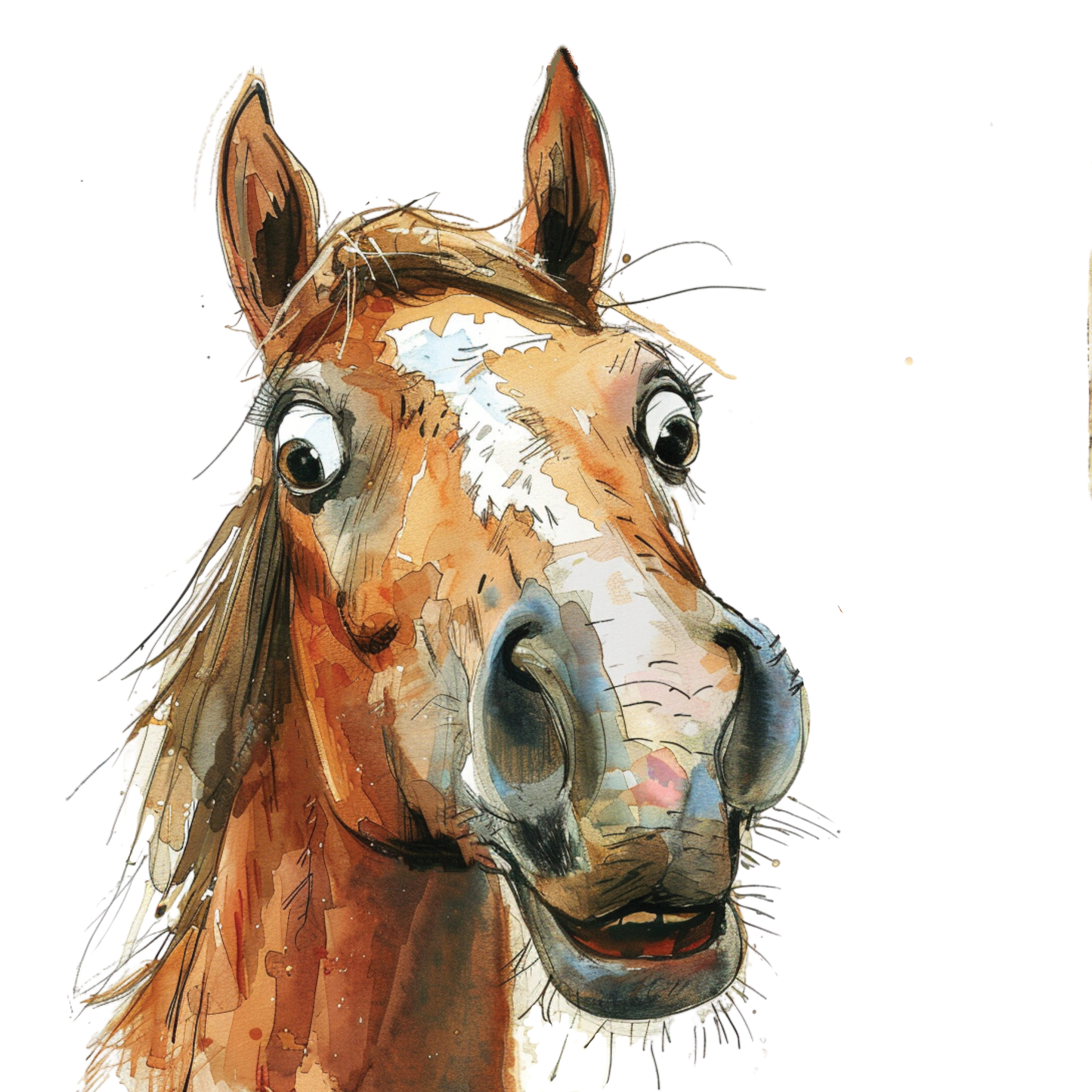 Kids - Horses - 12x cartoon images