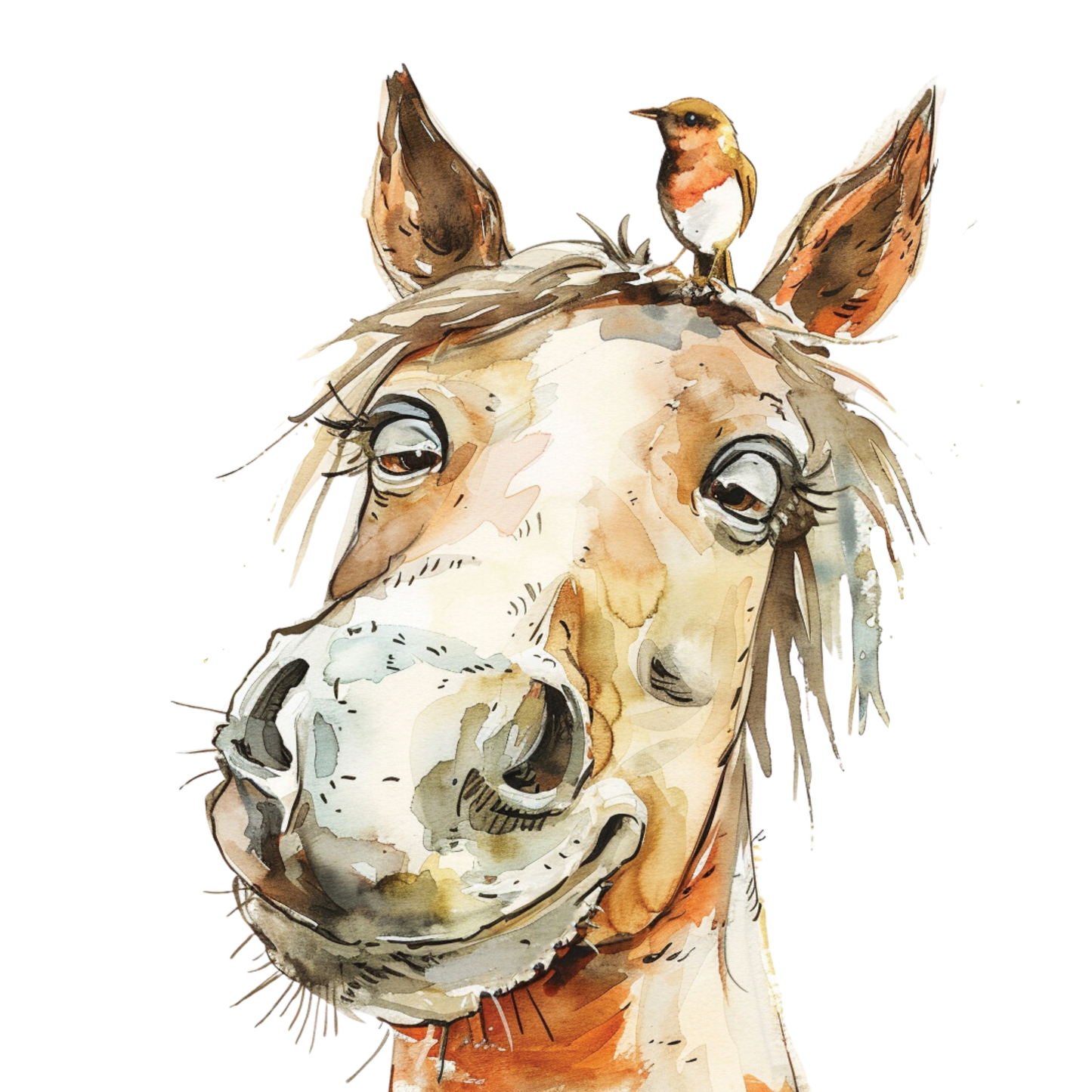 Kids - Horses - 12x cartoon images