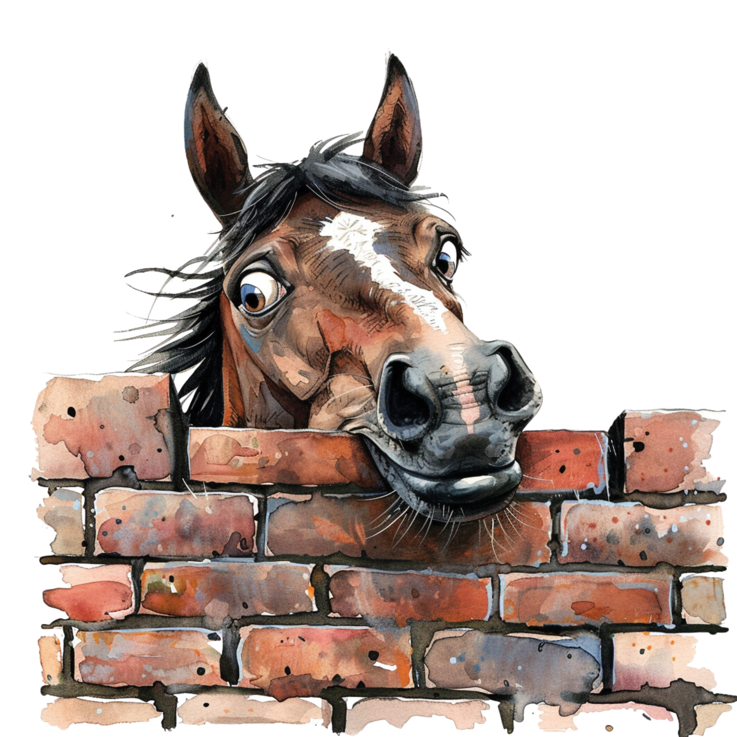 Kids - Horses - 12x cartoon images