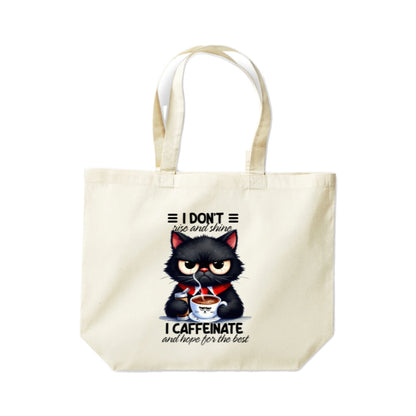 Cotton Tote Bags 18ltr-  Sarcastic Quotes with Cats