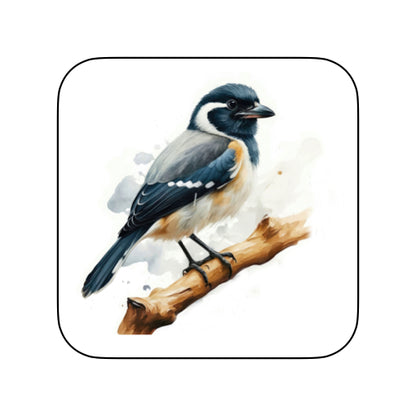 Coasters of Birds - Black & Brown