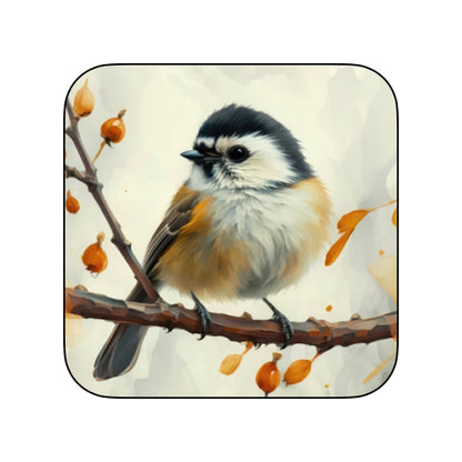 Coasters of Birds - Black & Brown