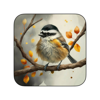 Coasters of Birds - Black & Brown