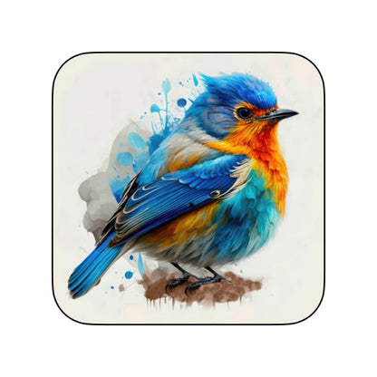 Coasters of Birds - Blue & Orange
