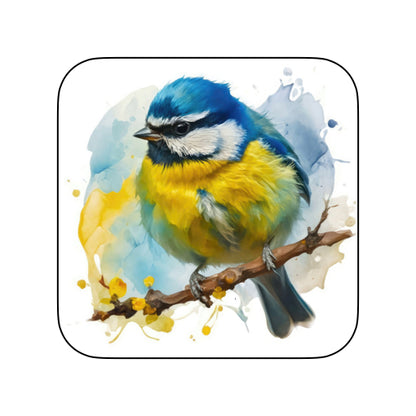 Coasters of Birds - Blue & Yellow