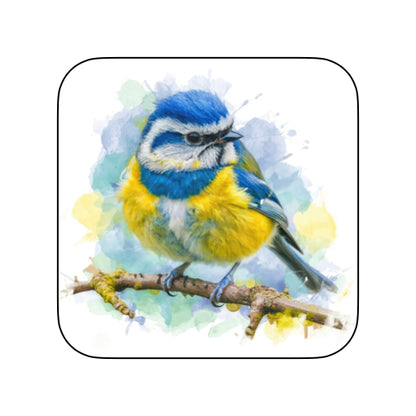Coasters of Birds - Blue & Yellow