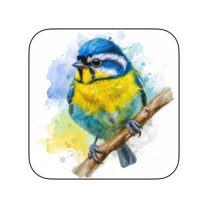 Coasters of Birds - Blue & Yellow