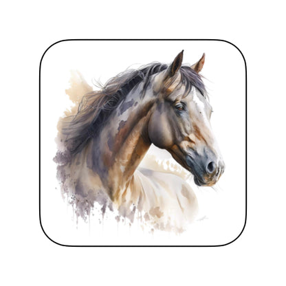 Coasters of Watercolour Horses