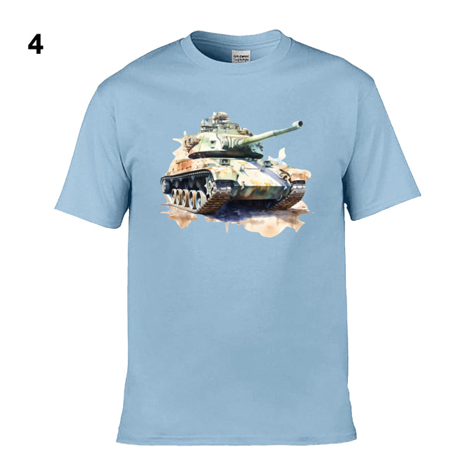 Mens T-Shirt (Gildan Softstyle 64000) - 11 Colours to choose from with an image of - Tank 7