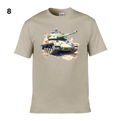 Mens T-Shirt (Gildan Softstyle 64000) - 11 Colours to choose from with an image of - Tank 7