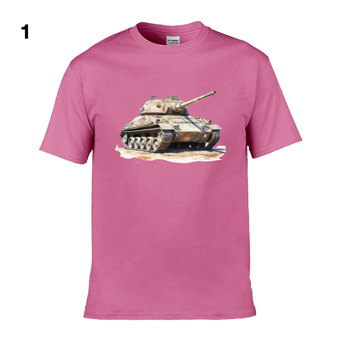 Mens T-Shirt (Gildan Softstyle 64000) - 11 Colours to choose from with an image of - Tank 8