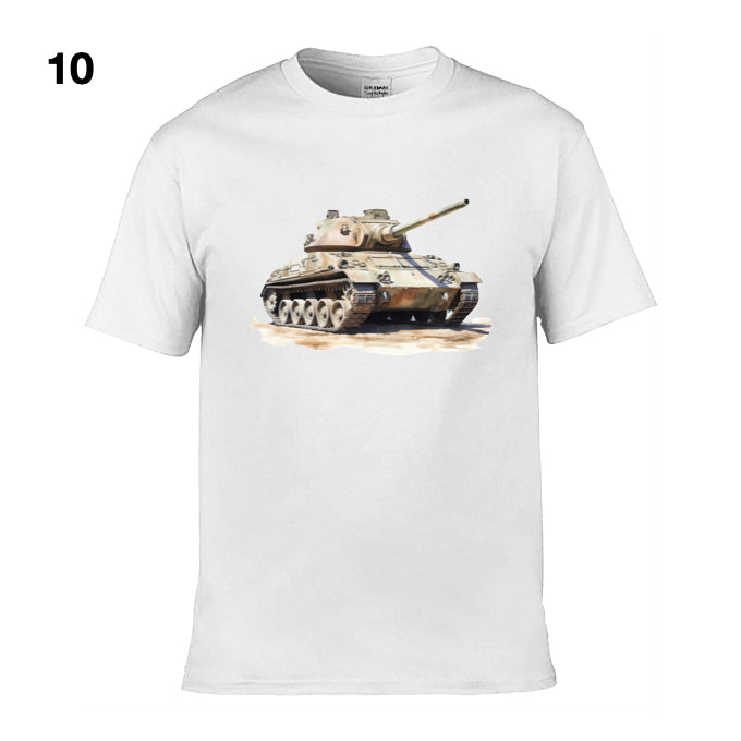 Mens T-Shirt (Gildan Softstyle 64000) - 11 Colours to choose from with an image of - Tank 8