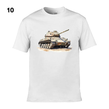 Mens T-Shirt (Gildan Softstyle 64000) - 11 Colours to choose from with an image of - Tank 8