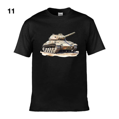 Mens T-Shirt (Gildan Softstyle 64000) - 11 Colours to choose from with an image of - Tank 8