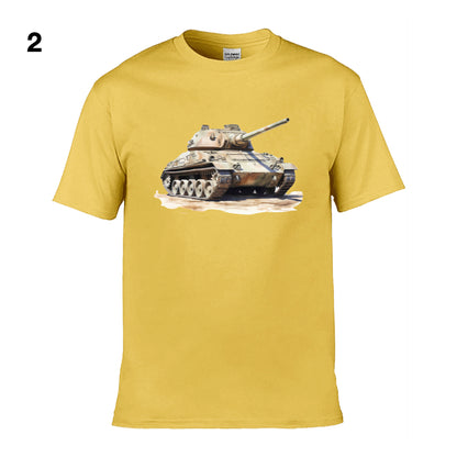 Mens T-Shirt (Gildan Softstyle 64000) - 11 Colours to choose from with an image of - Tank 8