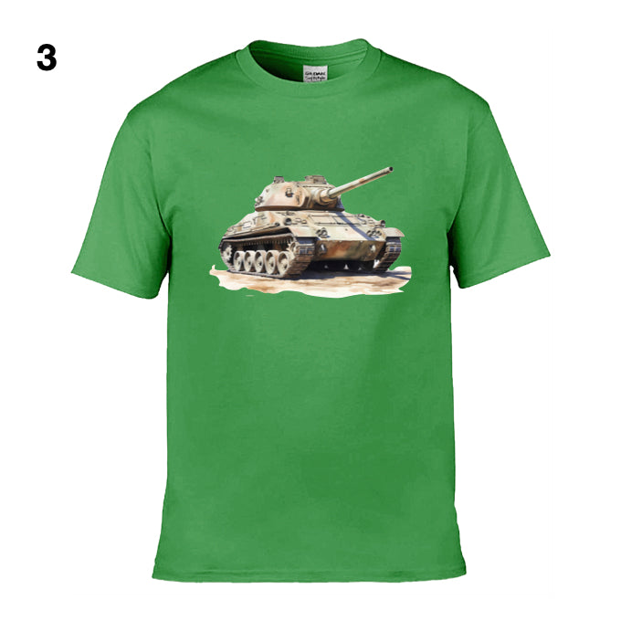 Mens T-Shirt (Gildan Softstyle 64000) - 11 Colours to choose from with an image of - Tank 8