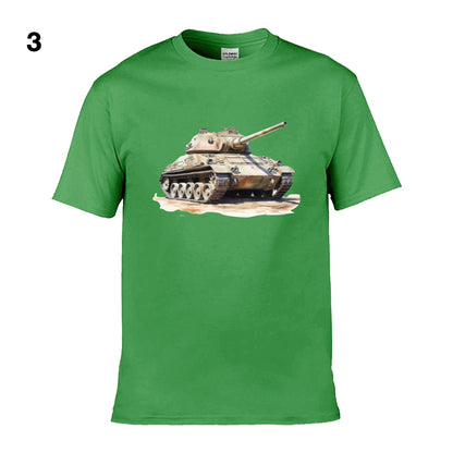 Mens T-Shirt (Gildan Softstyle 64000) - 11 Colours to choose from with an image of - Tank 8