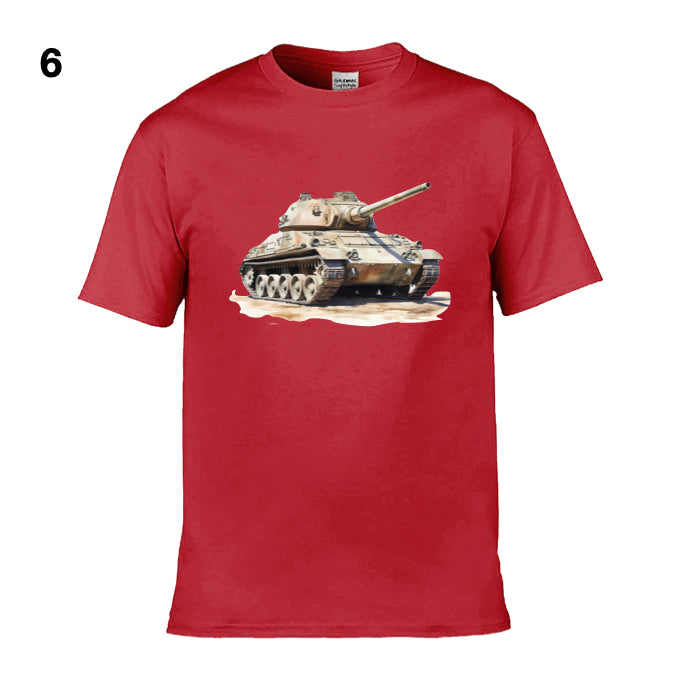 Mens T-Shirt (Gildan Softstyle 64000) - 11 Colours to choose from with an image of - Tank 8