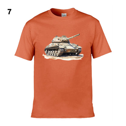 Mens T-Shirt (Gildan Softstyle 64000) - 11 Colours to choose from with an image of - Tank 8