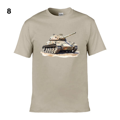 Mens T-Shirt (Gildan Softstyle 64000) - 11 Colours to choose from with an image of - Tank 8