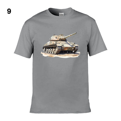 Mens T-Shirt (Gildan Softstyle 64000) - 11 Colours to choose from with an image of - Tank 8