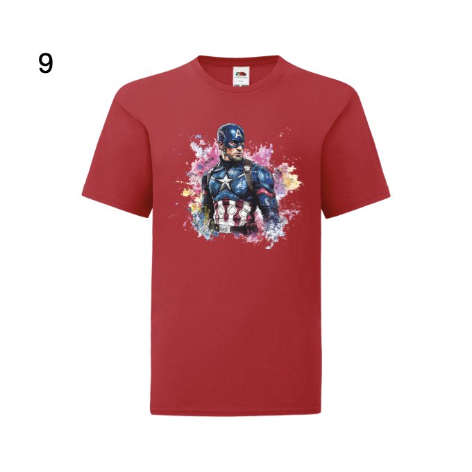 Kids - Marvel Character - Captain America - Images x5