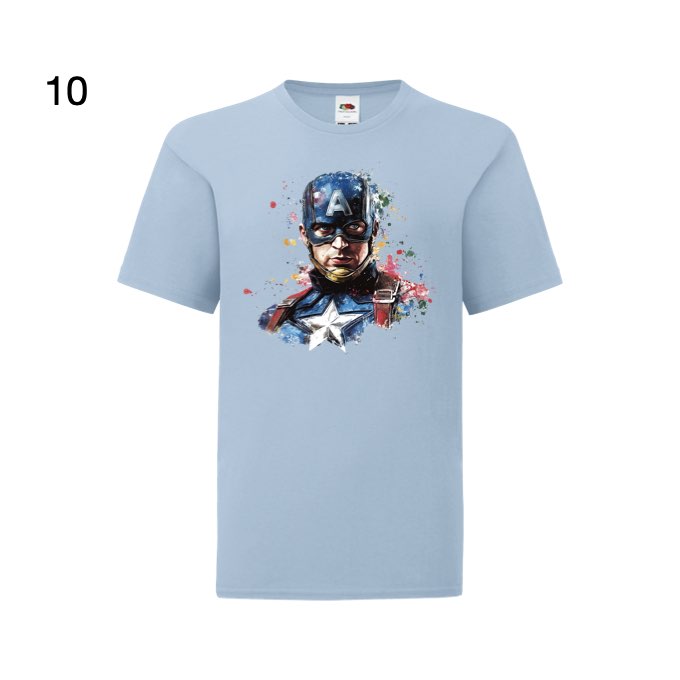 Kids - Marvel Character - Captain America - Images x5