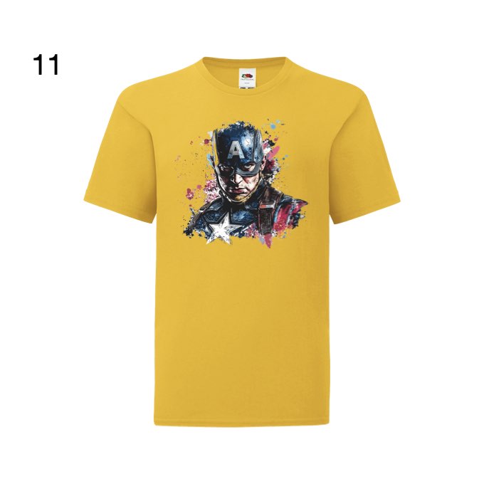 Kids - Marvel Character - Captain America - Images x5