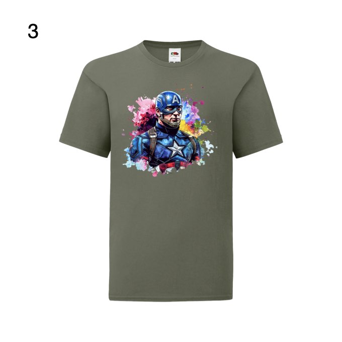 Kids - Marvel Character - Captain America - Images x5