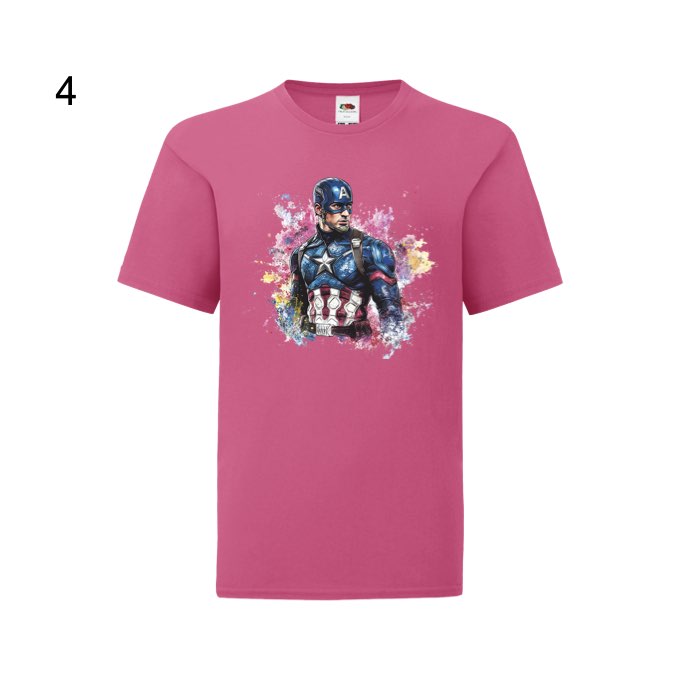 Kids - Marvel Character - Captain America - Images x5