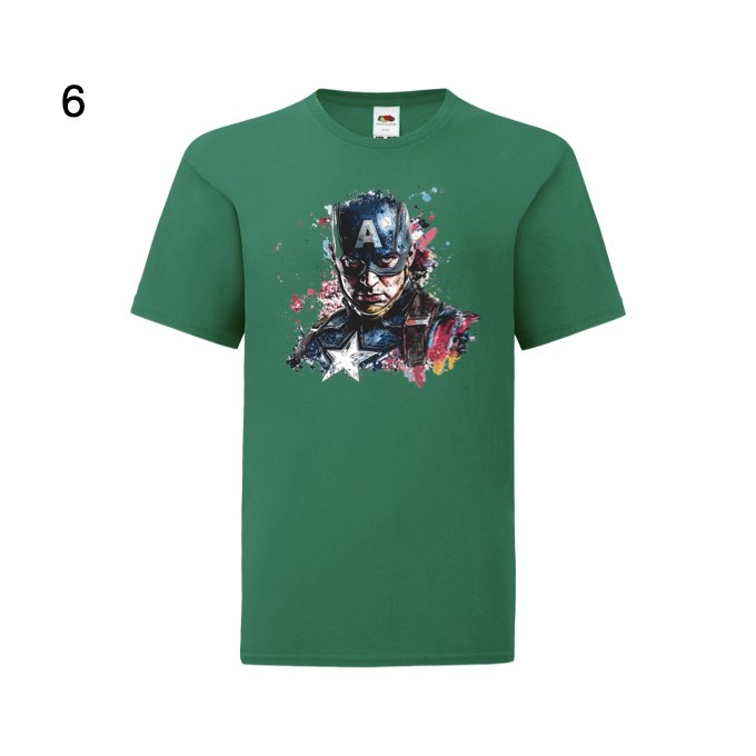 Kids - Marvel Character - Captain America - Images x5