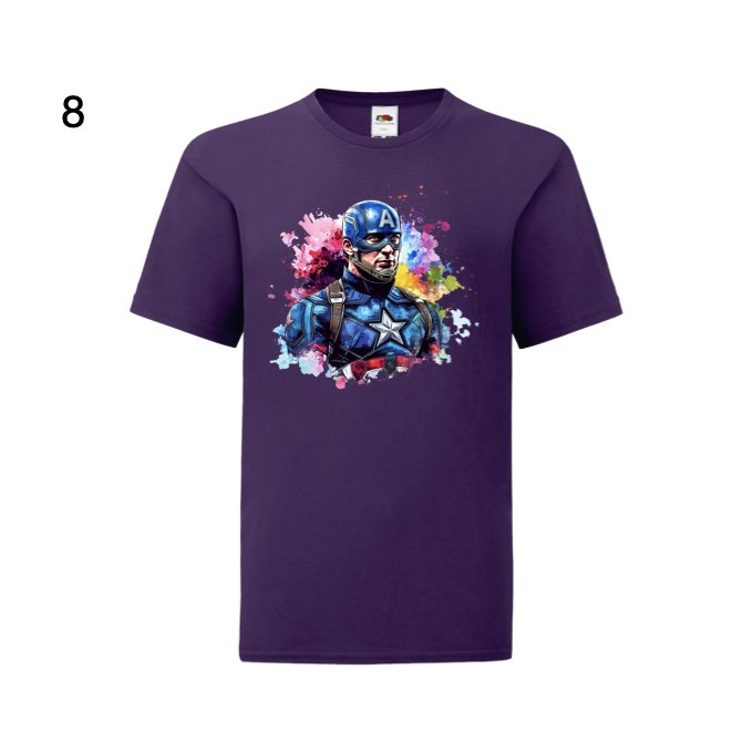 Kids - Marvel Character - Captain America - Images x5