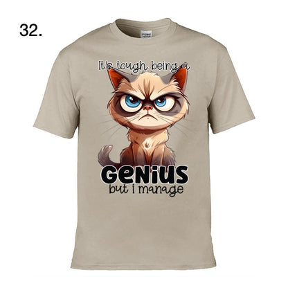 Adult - Sarcastic Sayings with Cats - 12x  images