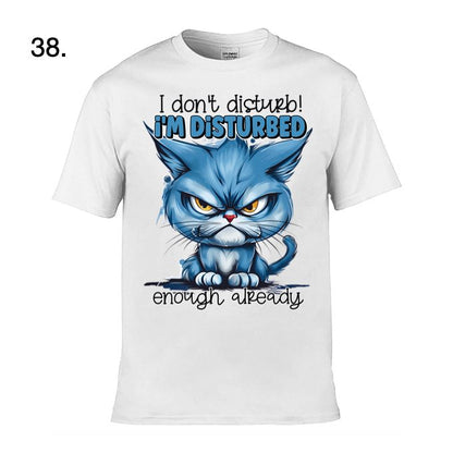 Adult - Sarcastic Sayings with Cats - 12x  images