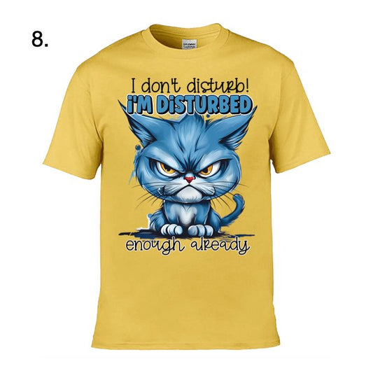 Adult - Sarcastic Sayings with Cats - 12x  images