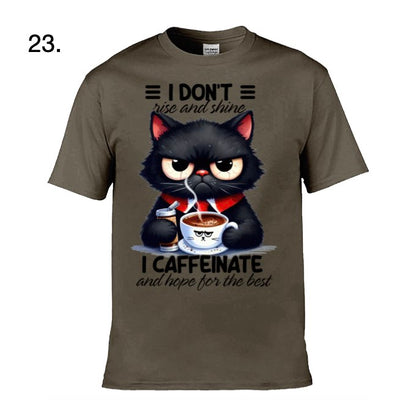 Adult - Sarcastic Sayings with Cats - 12x  images