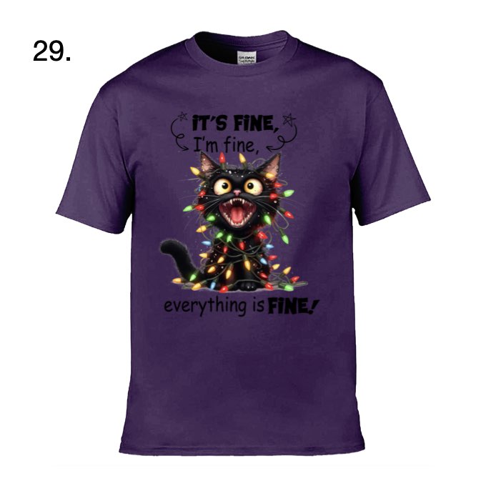 Adult - Sarcastic Sayings with Cats - 12x  images