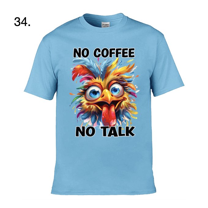 Adult - Sarcastic Sayings with Chickens - 36x  images