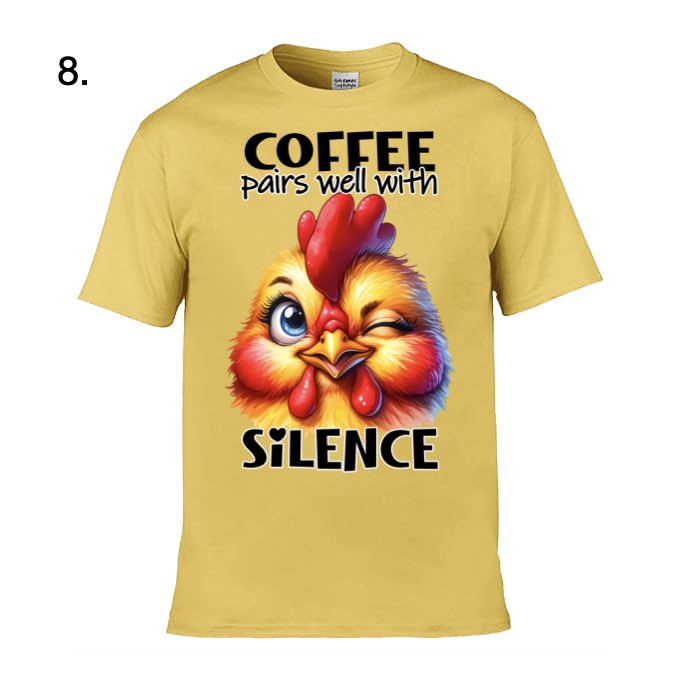 Adult - Sarcastic Sayings with Chickens - 36x  images