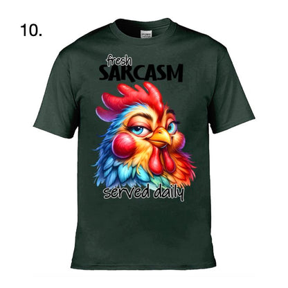 Adult - Sarcastic Sayings with Chickens - 36x  images