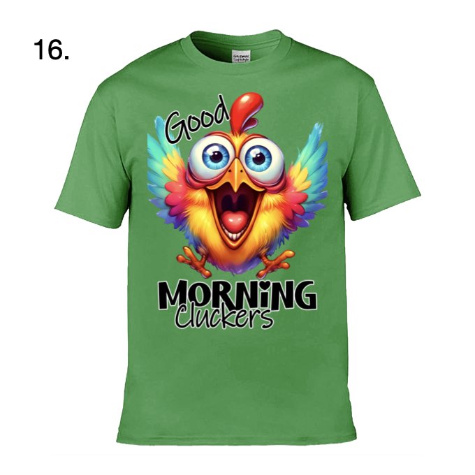 Adult - Sarcastic Sayings with Chickens - 36x  images