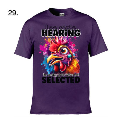 Adult - Sarcastic Sayings with Chickens - 36x  images