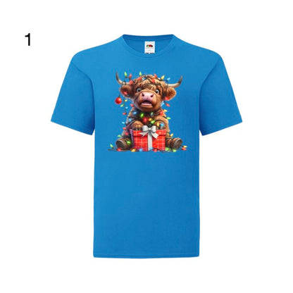 Kids - Christmas Highland Cows - Images x38