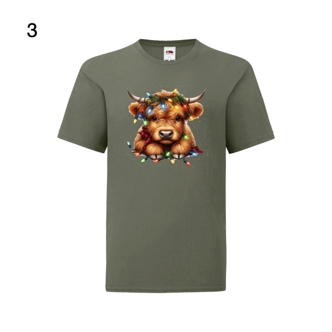 Kids - Christmas Highland Cows - Images x38